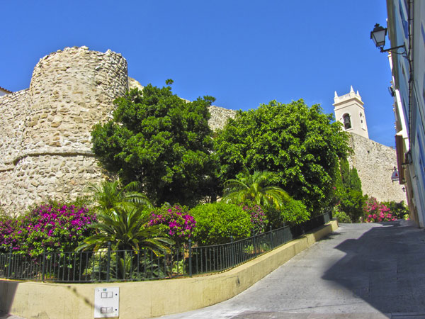 Torreón de la PeÇa en Calpe