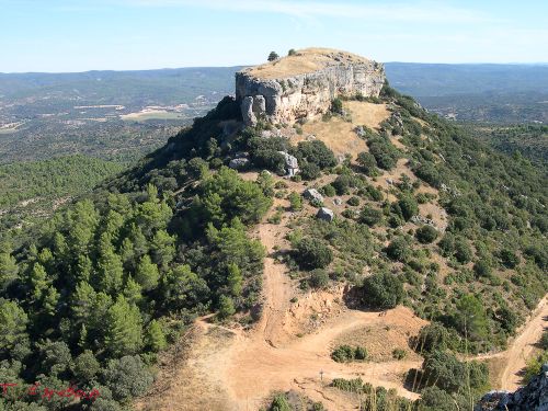 Teta alargada y collado visto desde la Teta redonda