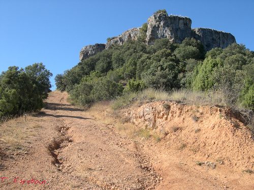 Subida desde el collado a la Teta redonda