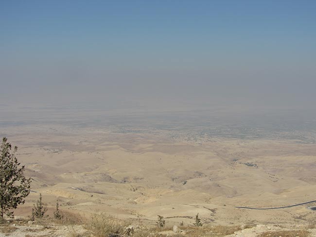 Madaba, monte Nebo y mar Muerto 6 Nebo vistas