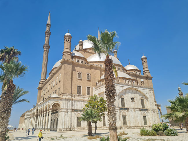 Egipto. Mezquita de la ciudadela de Saladino