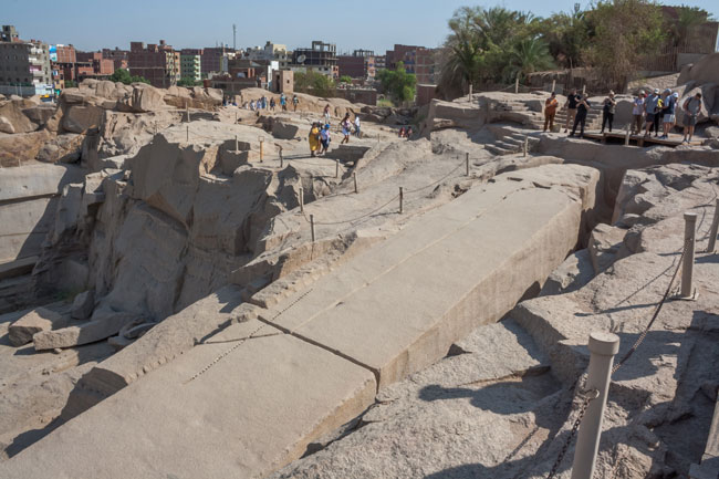 Egipto. Obelisco inacabado