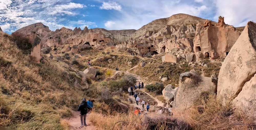 Museo al aire libre de Zelve.