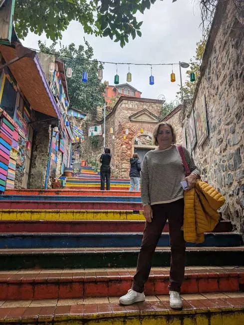 Balat escalera colores