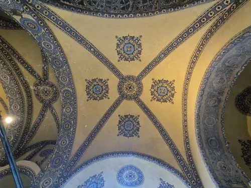 Basílica Santa Sofía bóveda arista