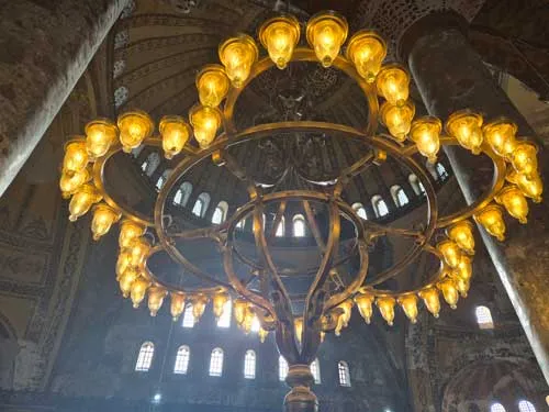 Lámpara Nido Basílica Santa Sofía