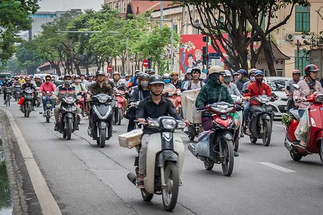 Circuito por Vietnam del norte. Hanoi, Sapa, Ninh Binh, Ha long 8 Hanoi. Ciudad motorizada