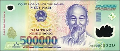 Circuito por Vietnam del norte. Hanoi, Sapa, Ninh Binh, Ha long 5 Moneda local de Vietnam. Dong