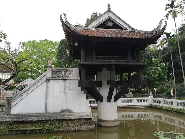 Circuito por Vietnam del norte. Hanoi, Sapa, Ninh Binh, Ha long 24 Pagoda de una sola columna.