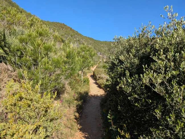 1 semana en Jávea-Xàbia disfrutando con serenidad 8 Jávea. Sendero para llegar al Cabo de San Antonio