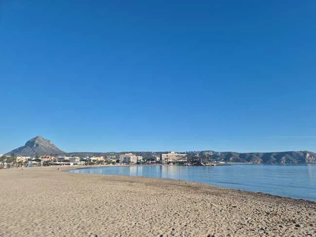 1 semana en Jávea-Xàbia disfrutando con serenidad 2 Playa del Arenal. Jávea