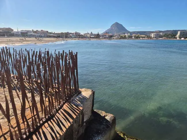 1 semana en Jávea-Xàbia disfrutando con serenidad 45 Barandilla Posidonia