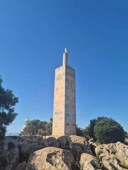 1 semana en Jávea-Xàbia disfrutando con serenidad 40 Punto geodésico del cabo de la Nao