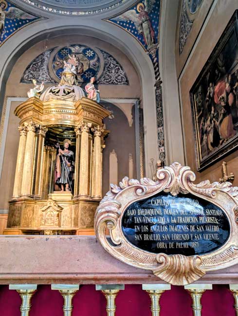 Descubre La Cartuja de Nuestra Sra de las Fuentes 14 Tabernáculo de la Cartuja de Nuestra Señora de las Fuentes. Actualmente se encuentra en la basílica del Pilar de Zaragoza.